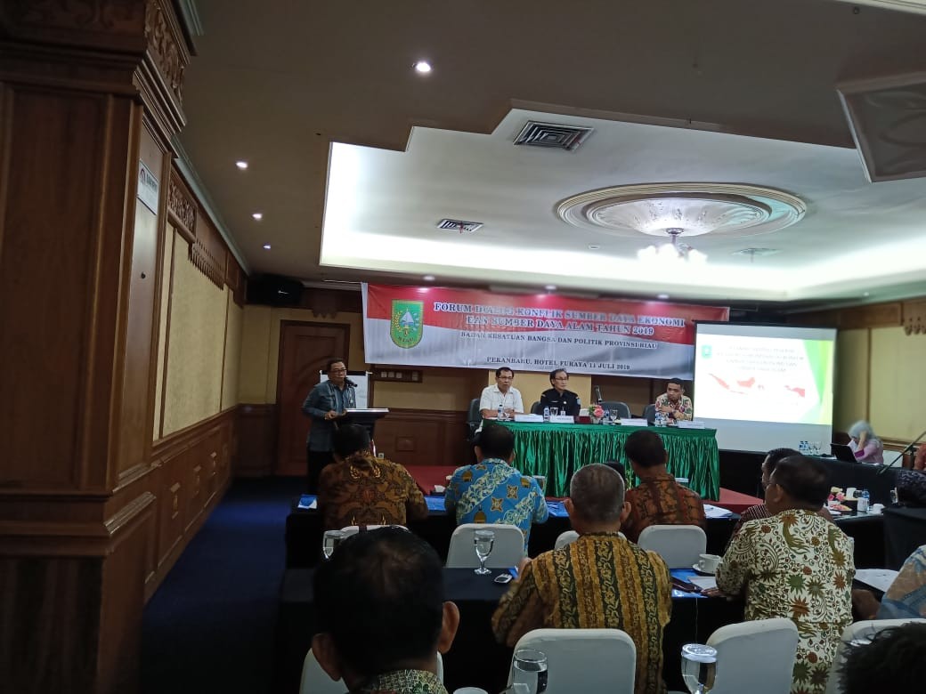 Forum Dialog Konflik Sumber Daya Ekonomi dan Sumber Daya Alam Tahun 2019